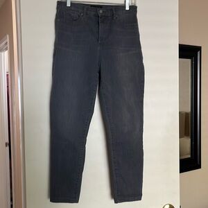 BR high rise skinny slate grey jeans